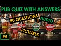 #5 LOCKDOWN PUB QUIZ- Music, Picture and Connection Rounds