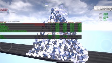 UE4.23 Auto-Instancing on Mobile (iPhone X)