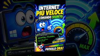 Questo comando segreto può velocizzare internet! #pcfastformula #techtips #windows11