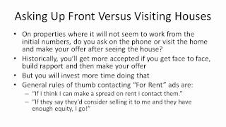 How To Find Deals On CraigsList - Part 3 - Replying To For Rent Ads