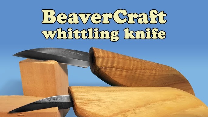 BeaverCraft Premium Whittling Set with Walnut Handles S19X