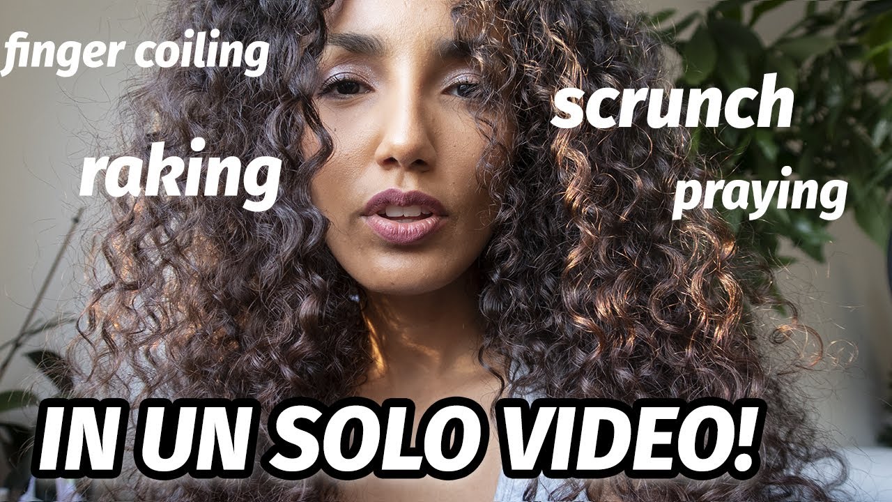 TUTTE LE TECNICHE STYLING PER CAPELLI RICCI IN UN SOLO VIDEO