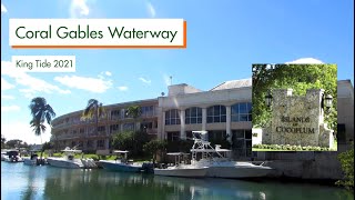 Coral Gables Waterway, Cocoplum King Tide 2021