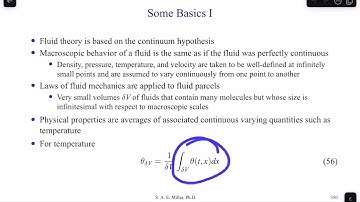 Navier-Stokes Equation - Some Basics