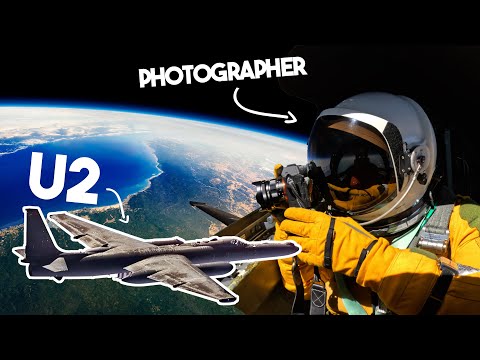 The World’s First U2 Spy Plane Photo Shoot at the EDGE OF SPACE!