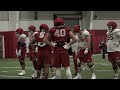 From arkansas football spring practice no 12