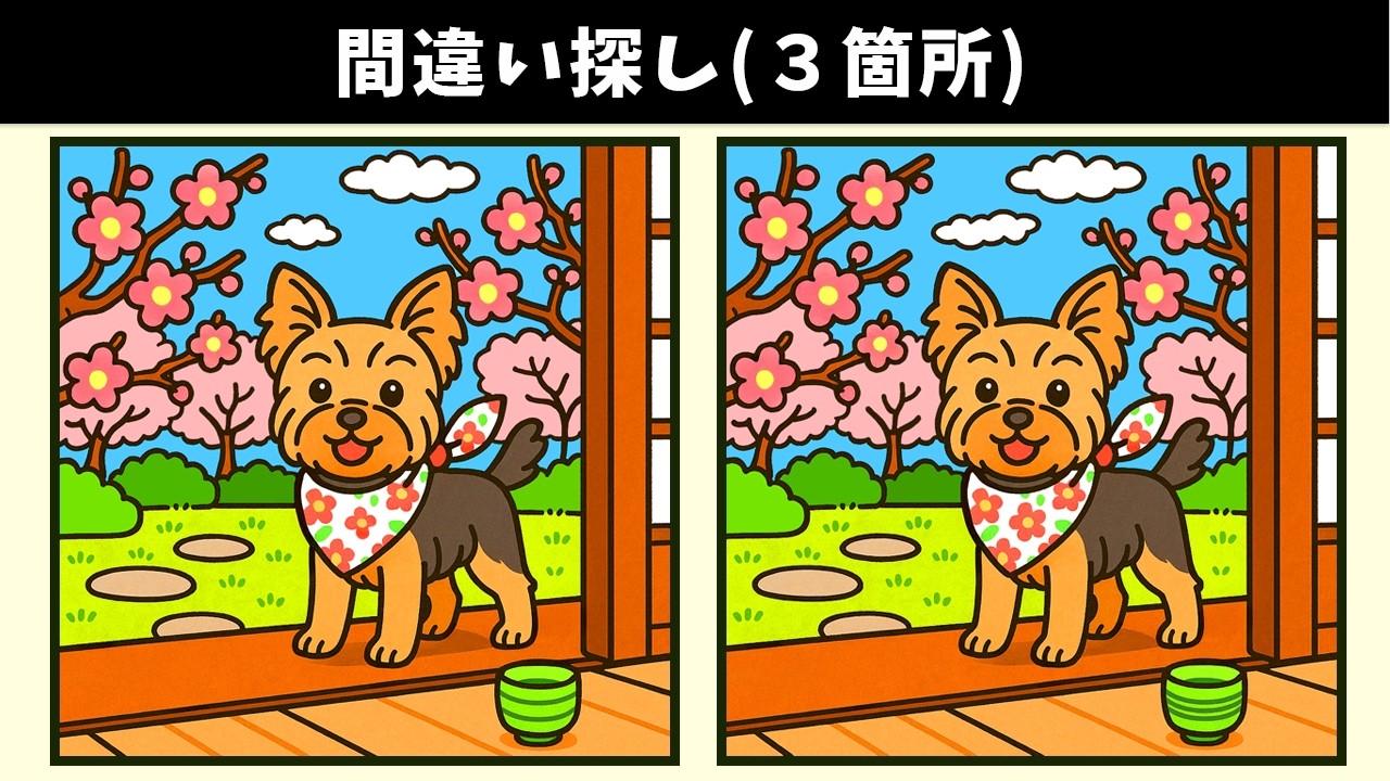 Spot the 3 Differences | Illustration Version #1878 - YouTube