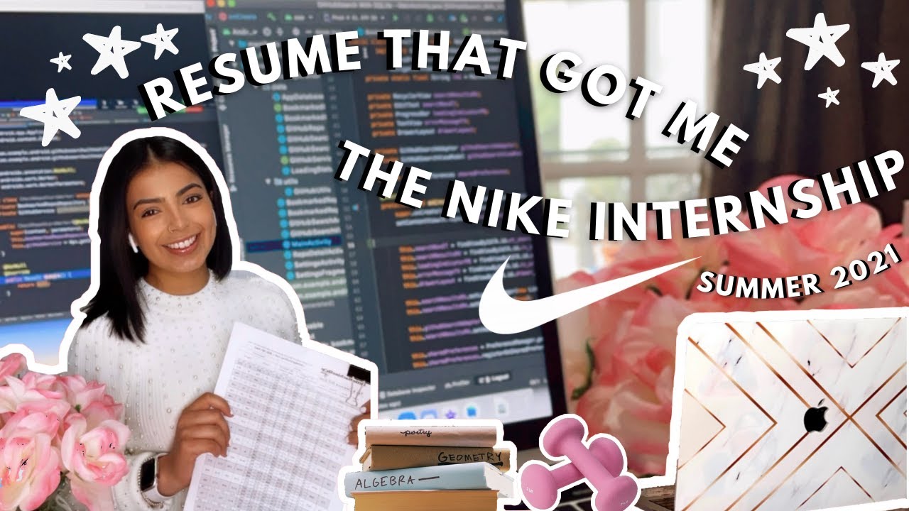 hangen organiseren Hinder THE RESUME THAT GOT ME THE NIKE INTERNSHIP 2021 | INTERN ADVICE - YouTube