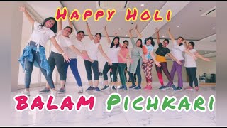 BALAM PICHKARI | Holi Special | Zumba | Dance Fitness | Niki's choreography