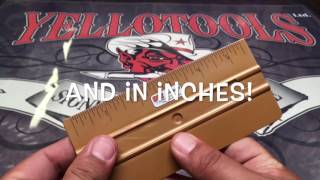 Yellotools SqueegeeRuler