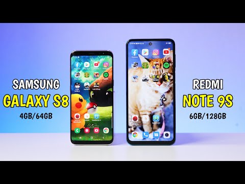 Samsung Galaxy S8 vs Xiaomi Redmi Note 9S | Speed Test | ¿Cuál es más rápido?