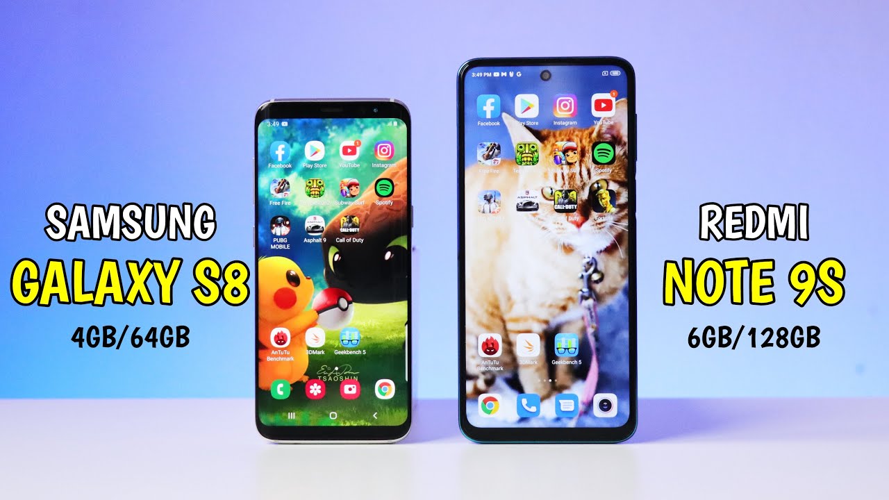 Samsung S9 Vs Redmi Note 8