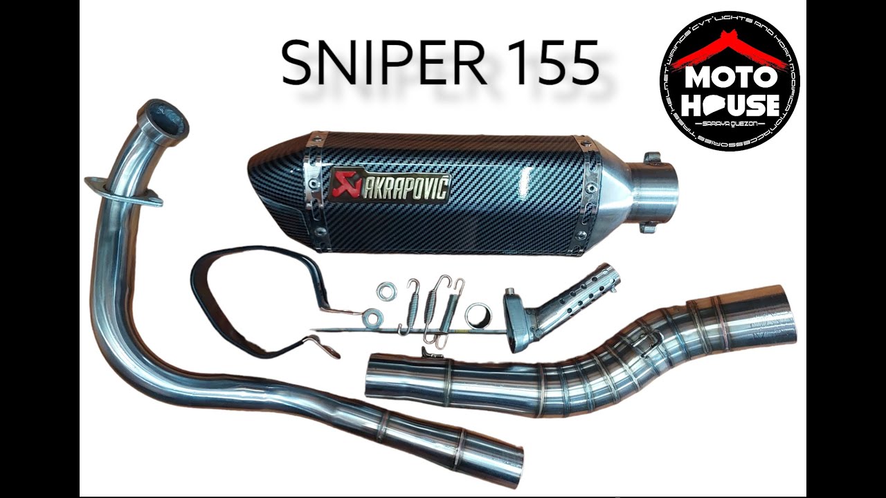 akrapovic sniper 150