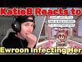 KatieB Reacts to Ewroon Infecting Her & Blaming Nexe on QSMP 2 Minecraft