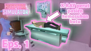 PERUTNYA KEMASUKAN BATU?!!! | Hospital Simulator Eps. 1