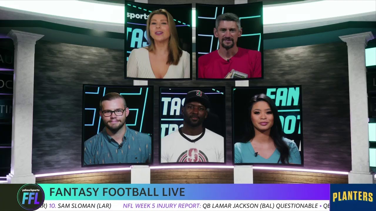 Fantasy Football Live is here to help you set your lineup! #AskFFL 