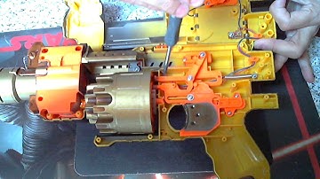 Steampunk Nerf Barricade Internals