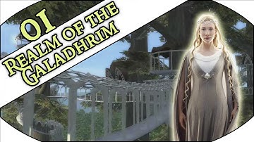 WELCOME TO LOTHLÓRIEN - Realm of the Galadhrim - Third Age Total War: Divide and Conquer - Ep.01!