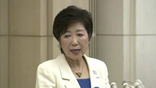 東京都知事定例会見　2016年8月2日放送