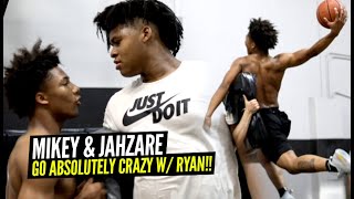 Mikey Williams \& Jahzare Jackson GO CRAZY!!! Showing HUGE Improvements w\/ NBA Trainer Ryan Razooky!