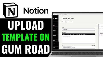 How to Upload Notion Template on Gumroad 2025 (QUICK GUIDE)