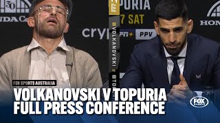 "Old man Volk" squares off with Topuria - FULL UFC 298 Press Conference | UFC | Main Event