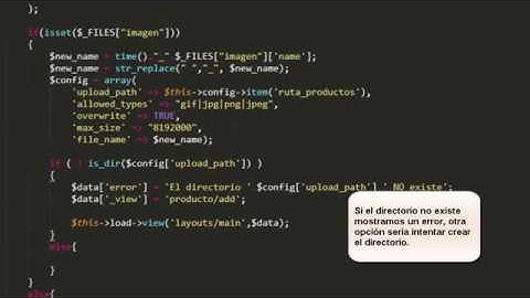 Subir imagen en codeigniter