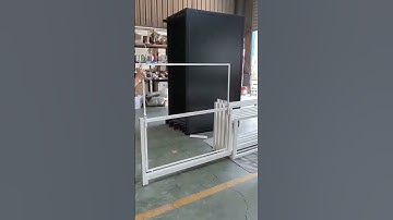 quartz stone rotating display rack marble showroom display