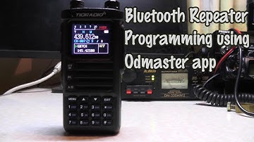 Tid Radio  repeater programming via the app