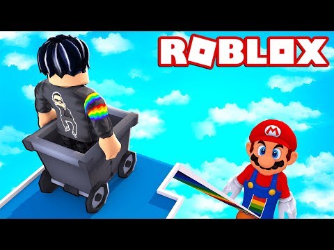 El Tobogan De Mario Mas Grande Del Mundo En Roblox By Byderank - escapamos en el coche roblox granny r15 youtube