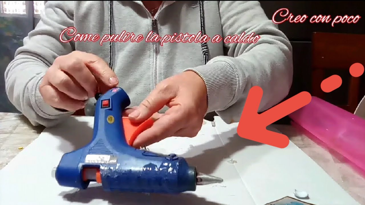 Fai da te tutorial come pulire la pistola di colla a caldo Easy 