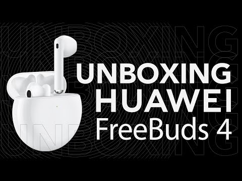 Huawei FreeBuds 4: Unboxing y primeras impresiones