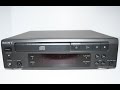 SONY CD PLAYER CDP-S35 / ソニー・CDプレイヤー・CDP-S35 簡単な操作動画