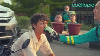 TVC Cap Kaki Tiga Cooltopia Lemon Lime  Versi Panas Dipicu Matahari? 15 Second.