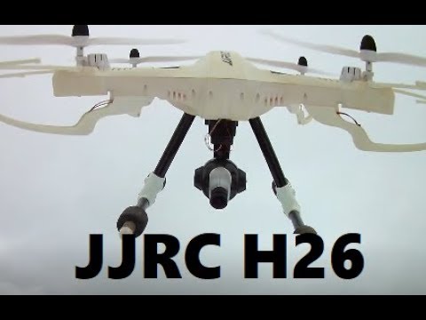 JJRC H26 D LARGE CAMERA DRONE $42 Winter High Flight REVIEW