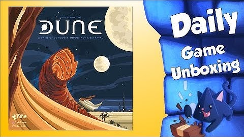 Daily Game Unboxing - Dune