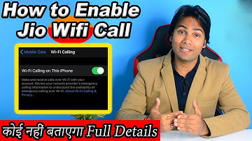 How to Enable Jio Wi-Fi Calling | Free Voice & Video Calls | Can We Use Jio Wifi Calling