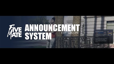 FiveMate Job Announcement System for FiveM