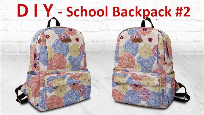 DIY Cute Backpack With Patches for Your Kiddos First Day of School - Making  Things is Awesome