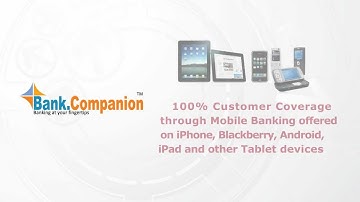 Bank.Companion- Mobile Banking Software Overview