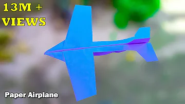 best origami paper jet easy | Paper Plane | Origami fighter plane easy ✈️✈️✈️🛩️@GxPaulsCraftWorld