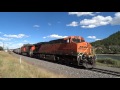 Southbound BNSF Coal Train Breaks Apart at Palmer Lake