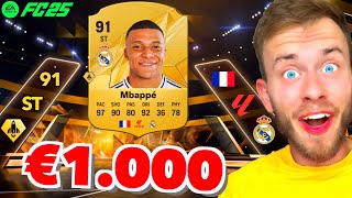 Thumbnail for Ich habe 1.000€ in FC 25 Packs investiert & _____ gezogen! 👀