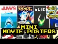 Perler Bead Mini Movie Posters - Pixel Art Show