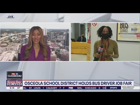 Osceola County School District holds bus driver job fair