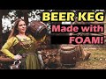 Crafting a BEER KEG BAG with EVA foam for cosplay or LARP - propmaking tutorial