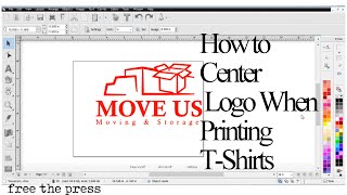 How To Center Logo When Printing Shirts With Vinyl Master Cut