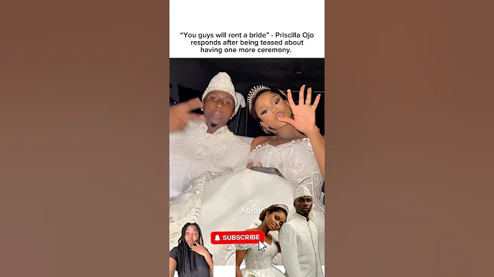 Priscilla Ojo responds after being teased about having another wedding in Tanzania. #shorts #jp2025