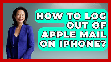 How To Log Out Of Apple Mail On iPhone? - TheEmailToolbox.com