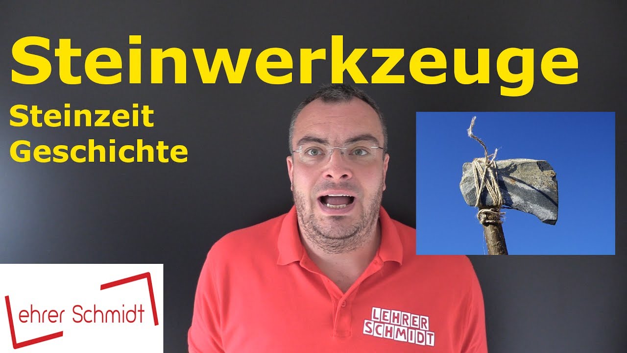 Steinwerkzeuge, Steinzeit, Geschichte